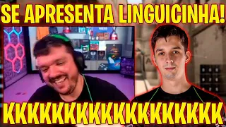 L1NGU1CINHA SE APRESENTANDO PRO MCH E GAULES DA RISADA! KKKKKKKKKKKKKKKKKKKKKKKKKKK