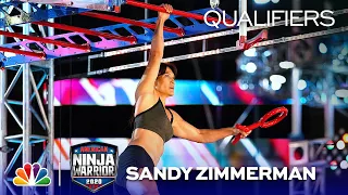 Sandy Zimmerman Is Mom-mazing - American Ninja Warrior Qualifiers 2020