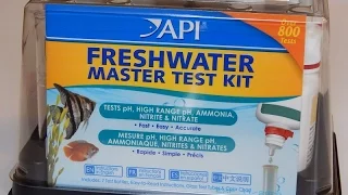 API freshwater master test kit/Review and use