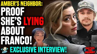 EXCLUSIVE INTERVIEW! Amber Heard's Neighbor EXPOSES James Franco Affair & SPILLS TEA!!