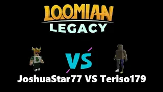 JoshuaStar77 VS Teriso179. Loomian Legacy PVP.