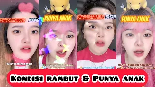 KOMPILASI VIDEO TIKTOK POV RERE (Kondisi Rambut & Punya Anak) -Regitamasri