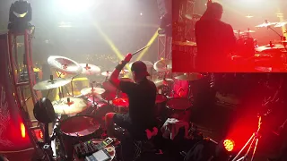 SHADOWS FALL - CRUSHING BELIAL - JB DRUM CAM 12/18/21