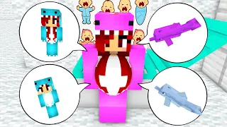 Monster School : ALL SEASON Cute Girl Animal & Cute Baby ANIMALS - Minecraft Animation