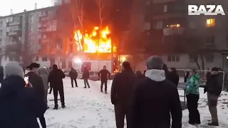 В Магнитогорске произошел взрыв в 5-этажном доме на улице Доменщиков