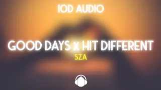 SZA - Hit Different x Good Days (Tik Tok Remix) (10D Audio)