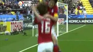 2011 Asian cup semi-final Korea vs Japan H/L 1/2