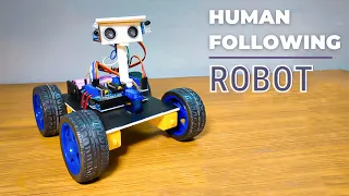 How To Make Arduino Human Following Robot