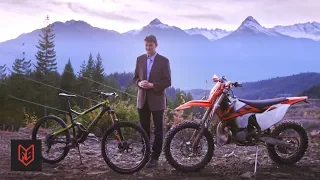 Mountain Bike vs Dirt Bike - KTM 250 XC-W TPI Review