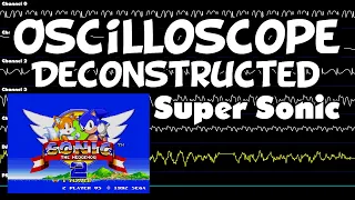 Sonic 2 - Super Sonic - Oscilloscope Deconstruction