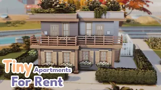 Tiny Base Game Apartments For Rent 🏠 The Sims 4 Speed Build