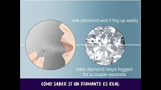 Cómo saber si un diamante es real