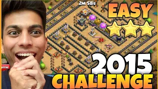 EASILY DESTROY 20145 CHALLENGE CLASH OF CLAN EASY 3 STAR COMPLETE SUMIT 007 MANAN @sumit007yt