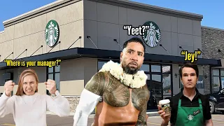 IF JEY USO WORKED AT STARBUCKS