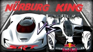 Gran Turismo 6 | SIDE by SIDE KING of the RING Battle! (SRT Tomahawk X VS Red Bull x2014 Fan Car)