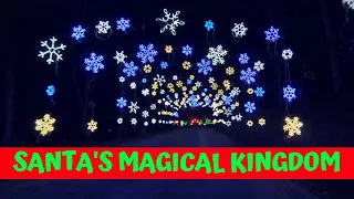 Santa's Magical Kingdom 2020 | Drive Through Christmas Lights in Eureka, Missouri