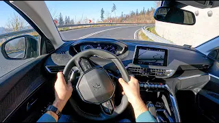 Peugeot 5008 II (1.5 BLUEHDI 130 HP) | POV Test Drive #630 Joe Black