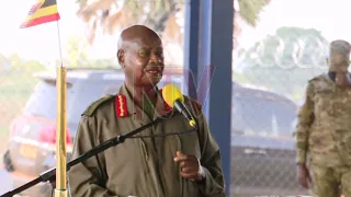 President Museveni launches armoured vehicles assembly plant