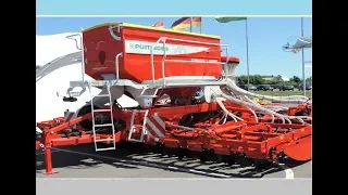 Универсальная сеялка Pöttinger Terrasem C6. Universal seeder Pöttinger Terrasem C6.