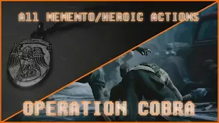 All Mementos/Heroic actions on Operation Cobra (COD WW2)•Achievement/Trophy guide 🏆