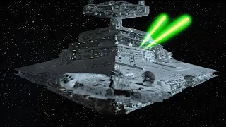 [60 FPS Sample] Star Wars: The Empire Strikes Back - Asteroid Field Chase