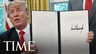 President Trump Signs Executive Order To Keep Immigrant Families Together | TIME