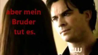 TVD 2x08 (rose) Damon & Elena scene (Elena, I love you) GERMAN SUB