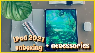 iPad Pro 2021 Unboxing M1 12.9" + Apple Pencil and accessories