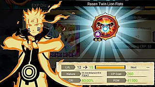 NxB: Naruto (Kurama Link Mode) EX Level 15 Gameplay | Team & Solo AM