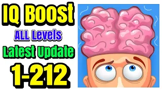 IQ Boost New Update All Levels 1-212 (Full Detailed Solution) Iq boost all levels solution