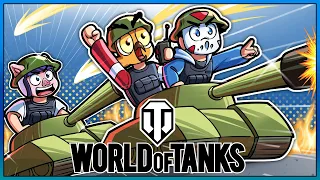 Epic Tank Battles with Vanoss and Wildcat! | World of Tanks Gameplay