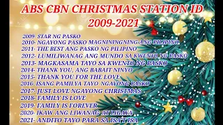 ABS CBN Christmas Station ID Nonstop Compilation (2009-2021)