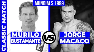 OLD SCHOOL BJJ MATCH: Murilo Bustamante vs Jorge Macaco Patino CBJJ Worlds 1999