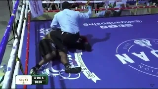 Brutal KO Soto vs Perez, heavyweight