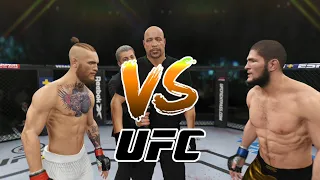Conor McGregor vs. Khabib Nurmagomedov (K1) | EA Sports UFC 4 - K1 Rules