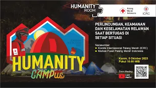 Humanity Campus -Webinar Perlindungan Personel PMI Saat Bertugas