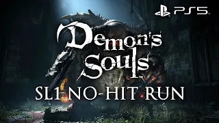 Demon's Souls PS5 - SL1 No Hit Run (no leveling up, no hits)