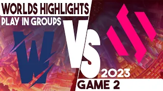 BDS vs TW Highlights Game 2 | Worlds 2023 | Team BDS vs Team Whales