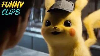 Pokemon Detective Pikachu Funny Clips in Hindi #1