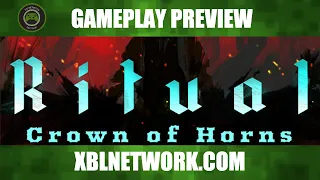 Ritual Crown of Horns Gameplay on Xbox One With Deus Legend