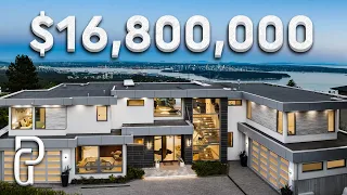 Inside a $16,800,000 Mega MANSION in Canada! | Propertygrams house Tour