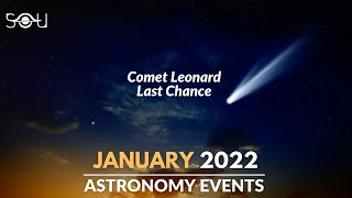 Top Astronomy Events In January 2022 | Comet Leonard | Wolf Moon | Space