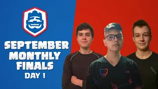 September Monthly Finals Day 1 | Clash Royale League 2023