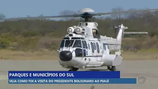 Acompanhe os detalhes da visita do presidente Bolsonaro ao Piauí
