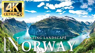 Norway in 4K ULTRA HD HDR - Most peaceful Country in the World 60 FPS