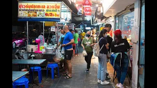 [4K] Bangkok night street food destination around Pradiphat 23 Alley