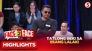 Face 2 Face | Kontrobersyal na pinag-aagawan ng tatlong beki, humarap na! | Highlights