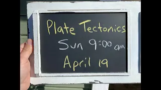 ‘Nick From Home’ Livestream #25 - Plate Tectonics