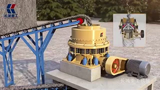 Cone Crusher Jaw Crusher and VSI crusher for Stone Crushing Plant