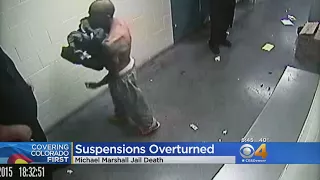 Hearing Officer Overturns Marshall Jail Death Suspensions